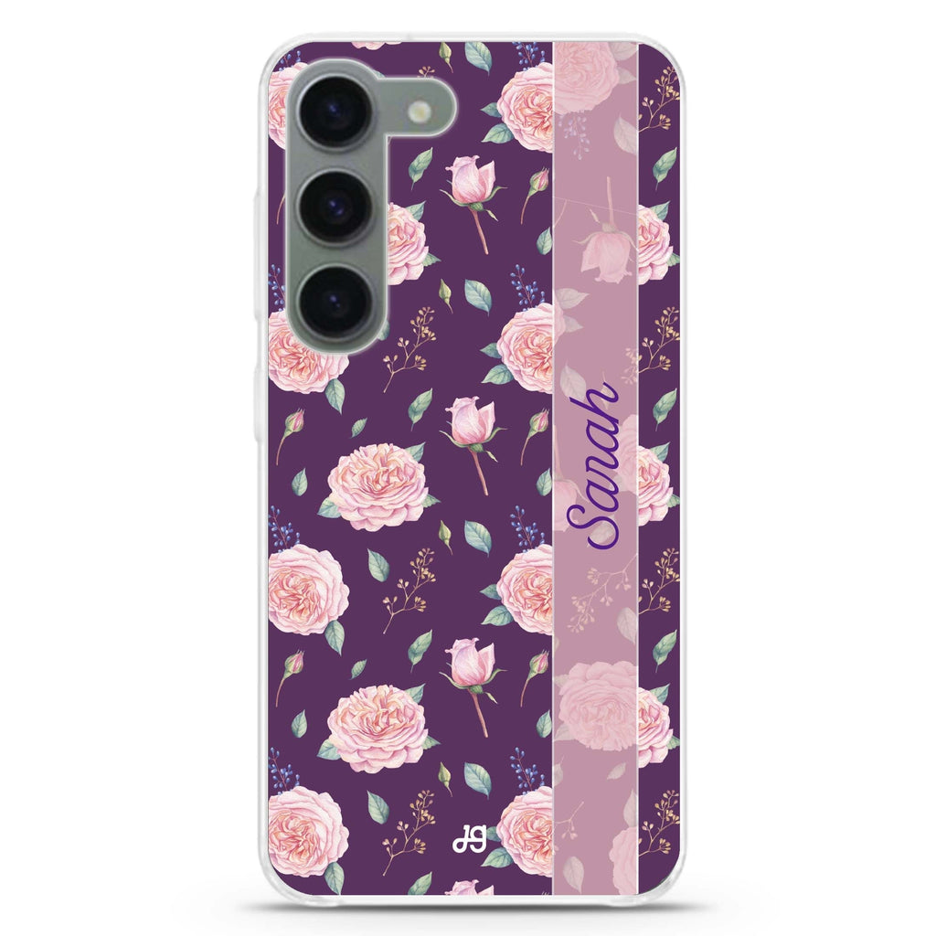 Naughty Purple Samsung Galaxy 水晶透明保護殼