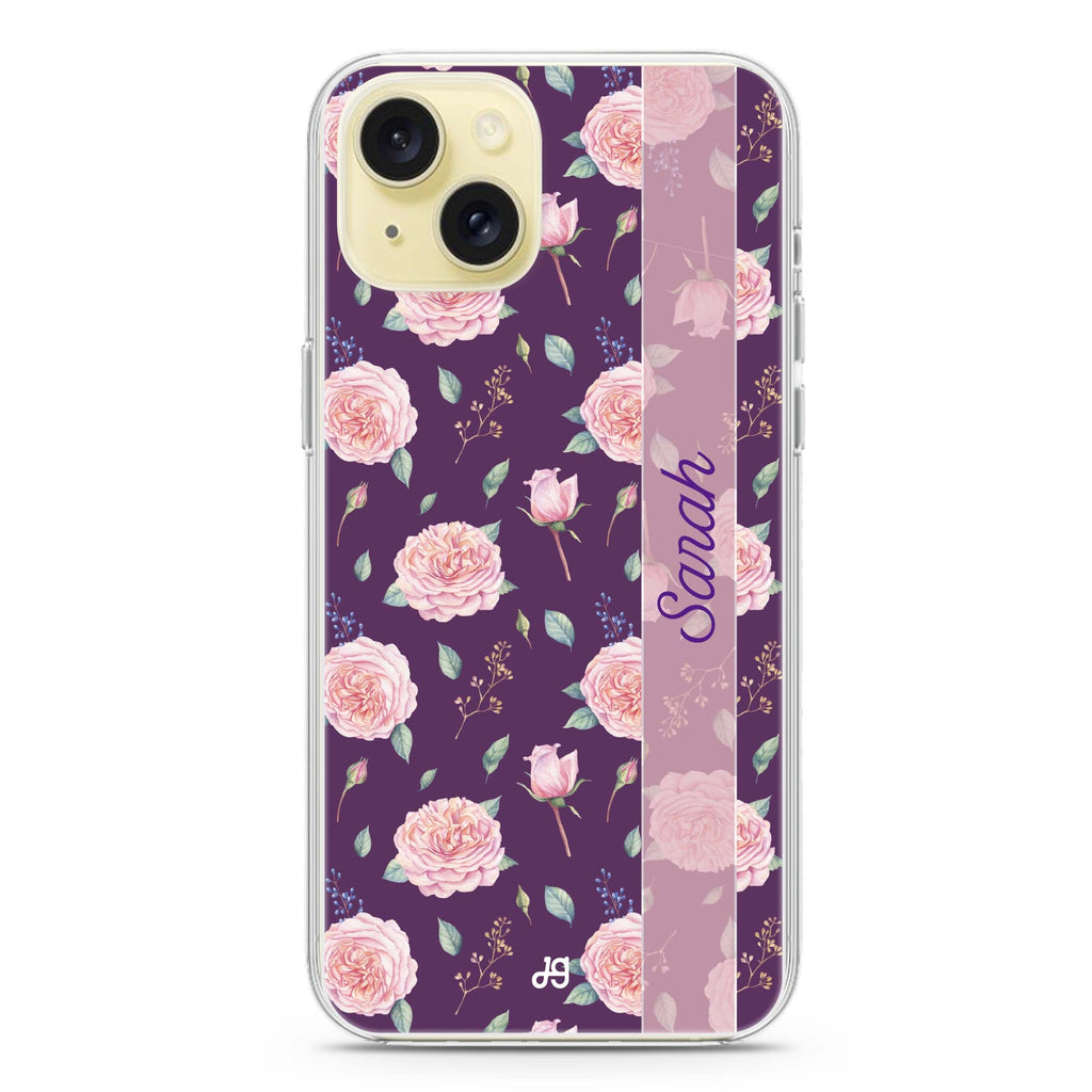 Naughty Purple iPhone 15 水晶透明保護殼