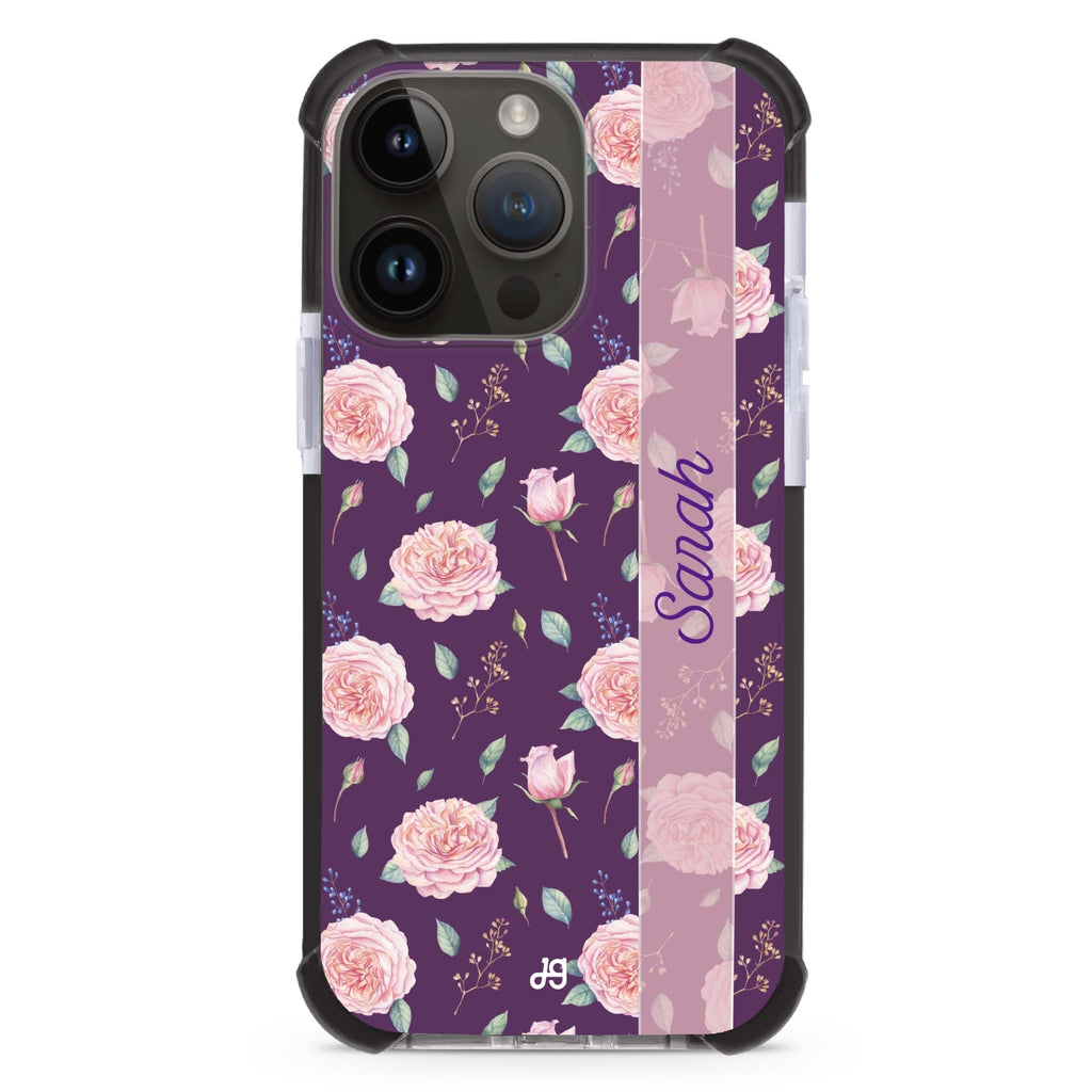 Naughty Purple iPhone Magsafe 兼容超強防摔保護殼