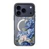 Blue Elegance iPhone 17 Pro Max MagSafe 水晶透明保護殼 時尚圖案設計 圖1