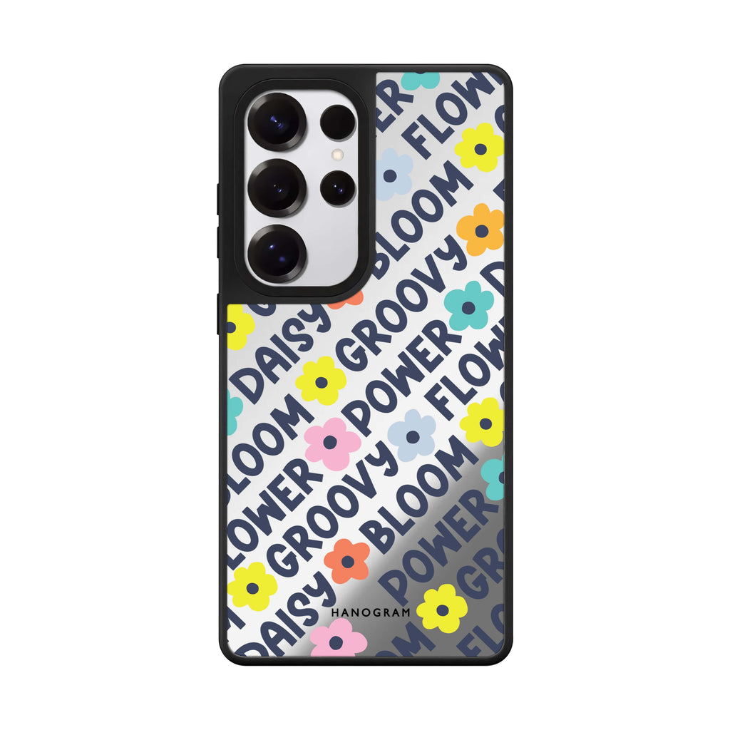 Groovy Flower 鏡面手機殼