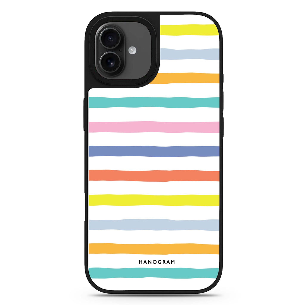 Colourful Line iPhone 17 彩色鏡面手機殼 主圖設計