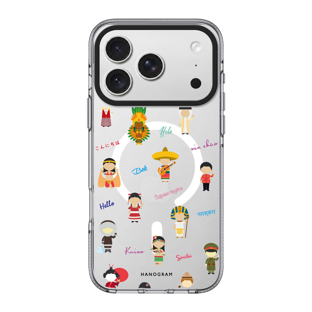 Culture People 水晶透明保護殼