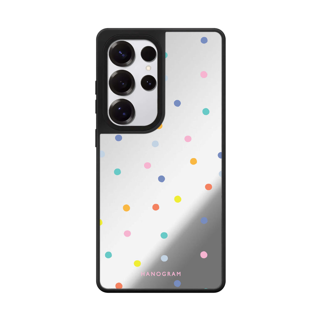 Colourful Dot Pattern 鏡面手機殼