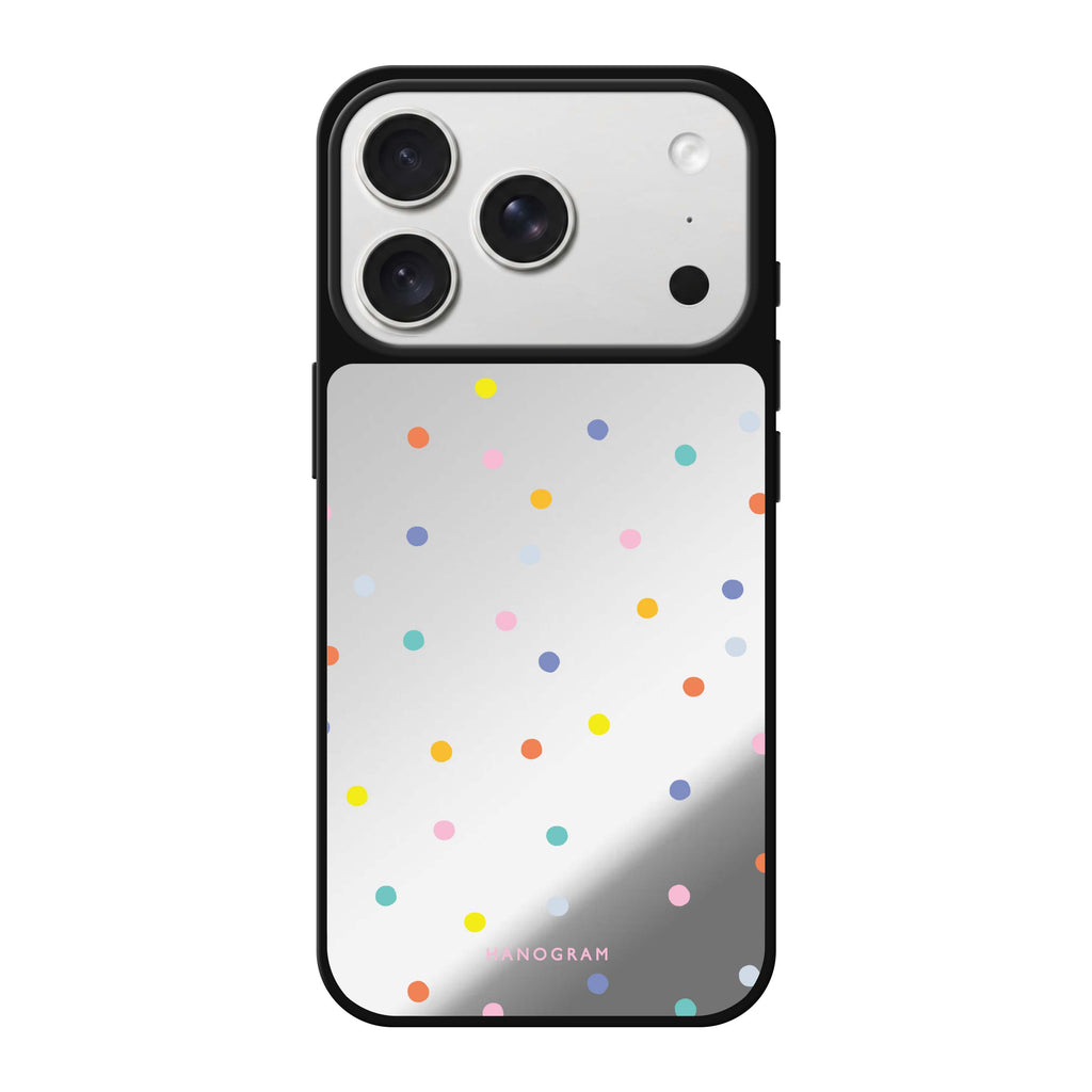 Colourful Dot Pattern 鏡面手機殼