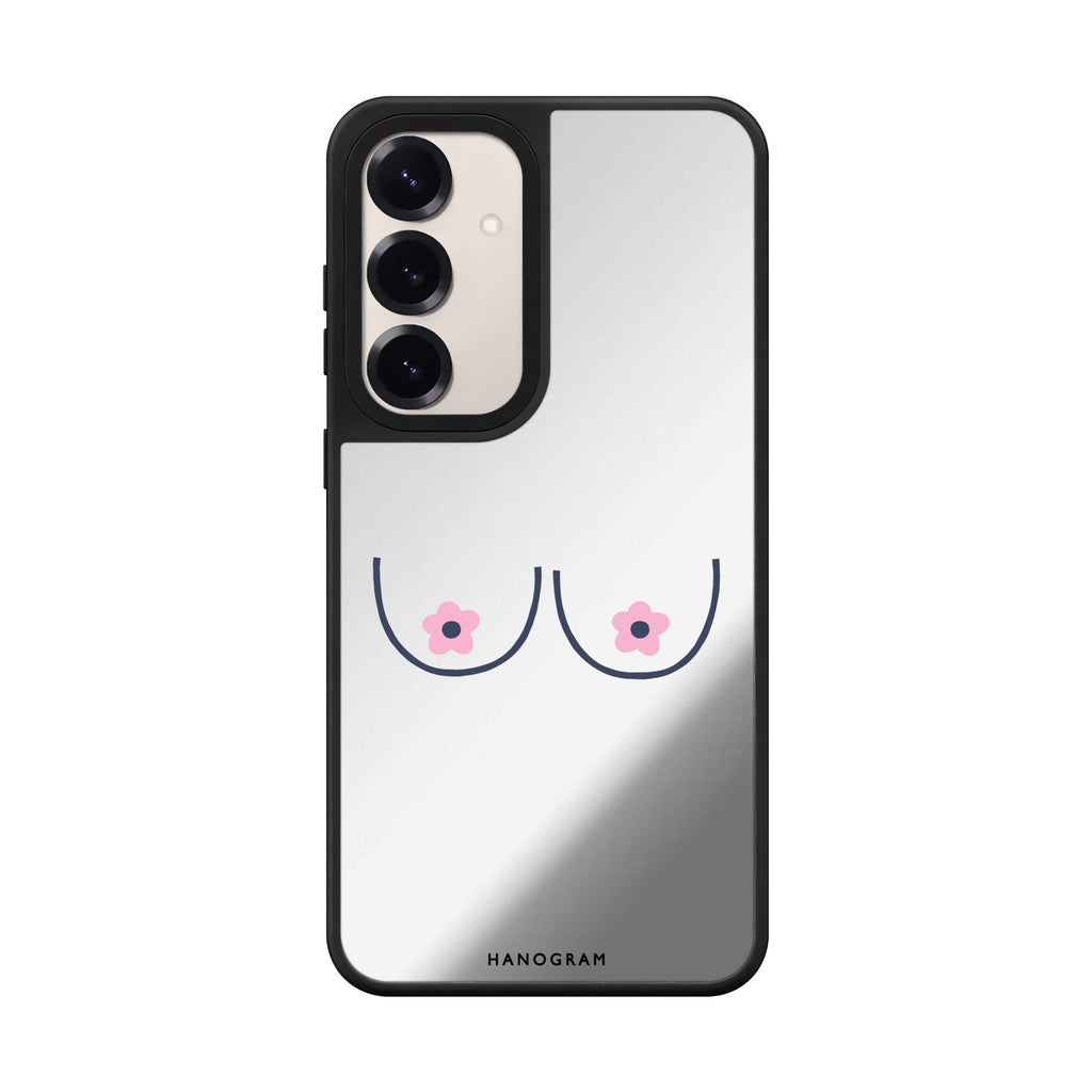 Floral Breast 鏡面手機殼