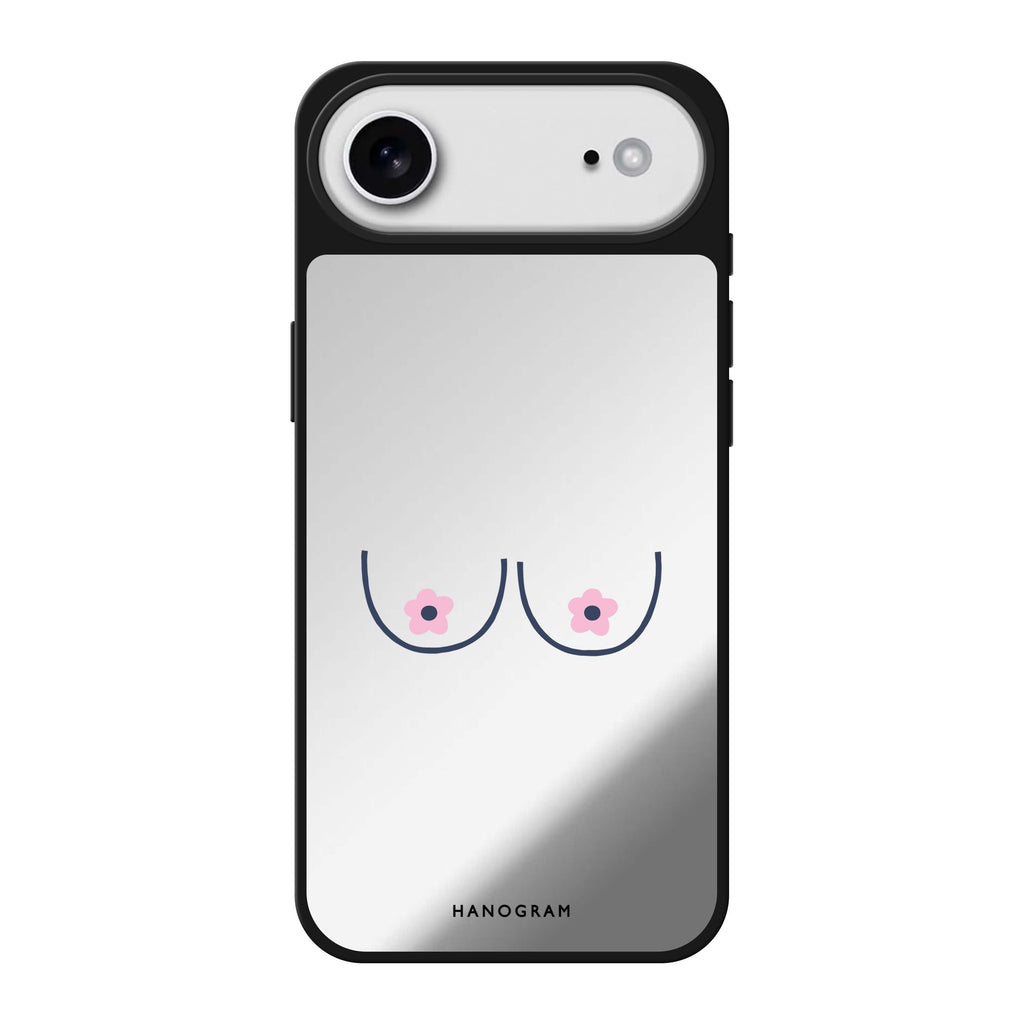 Floral Breast 鏡面手機殼