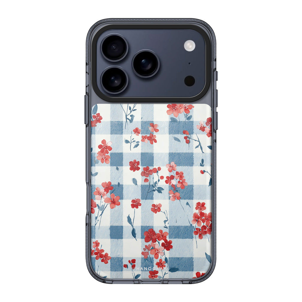 Cherry Meadow iPhone 17 Pro Max MagSafe 水晶透明保護殼 櫻桃圖案設計 圖1