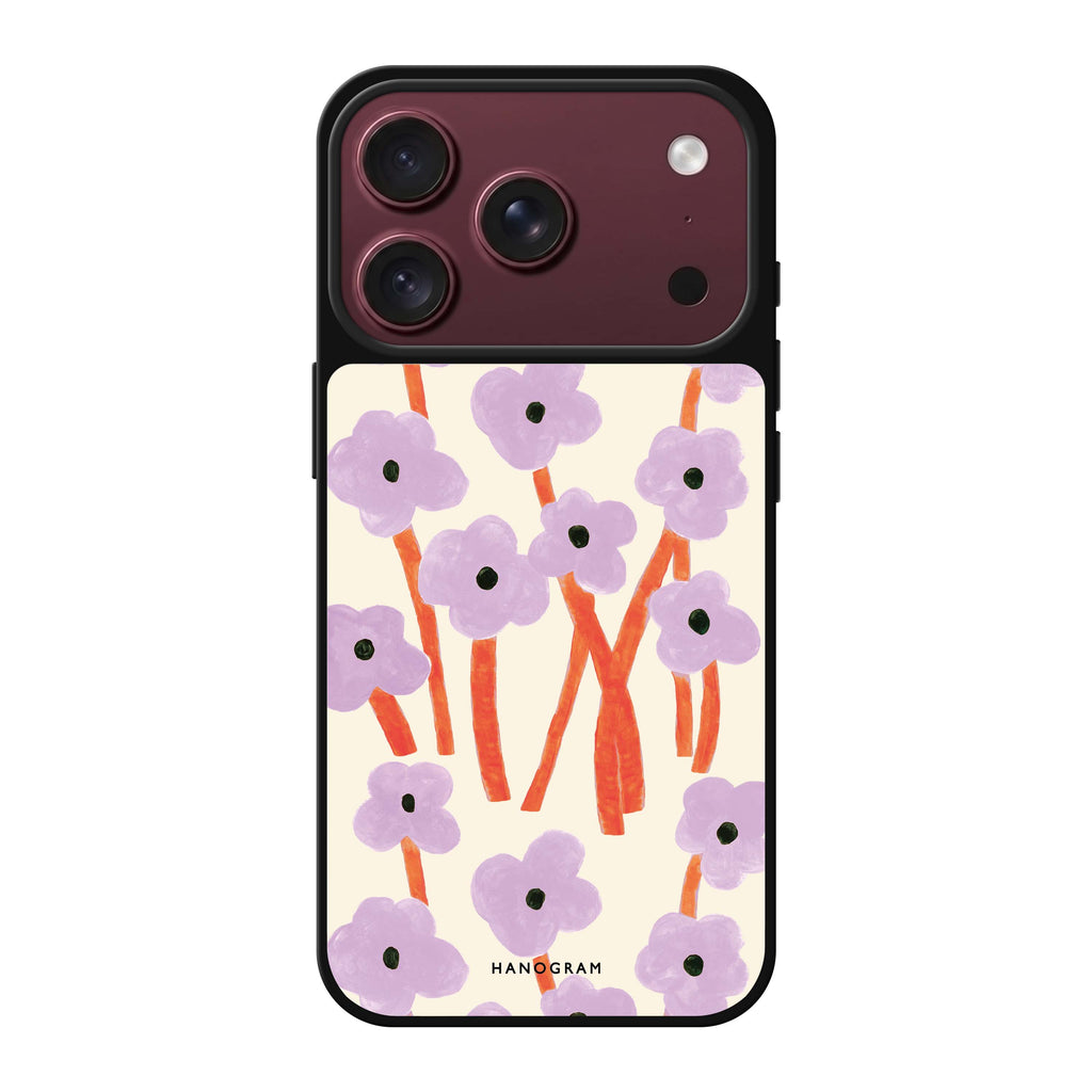 Floral 鏡面手機殼
