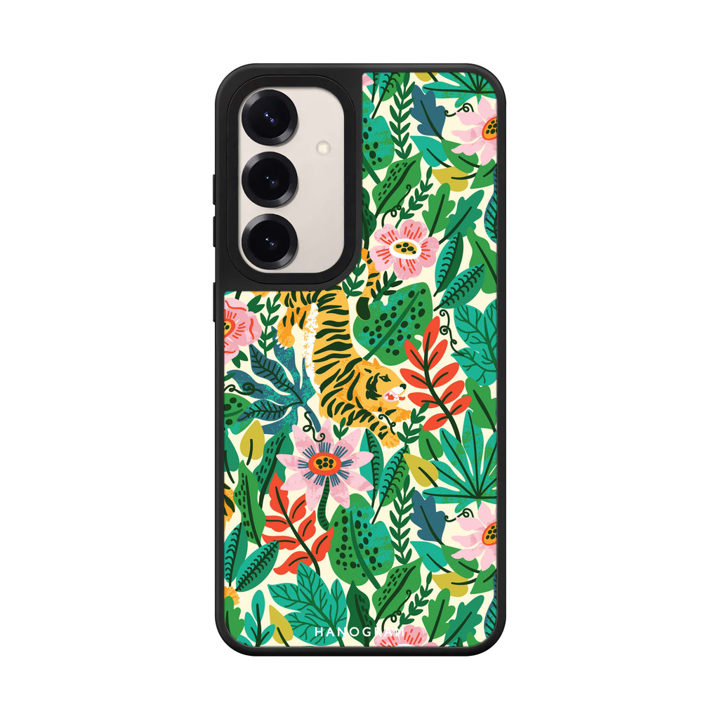 Tiger & Floral 鏡面手機殼