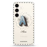 Artistic Monogram III Samsung Galaxy S26/S25/S24 水晶透明保護殼正面展示