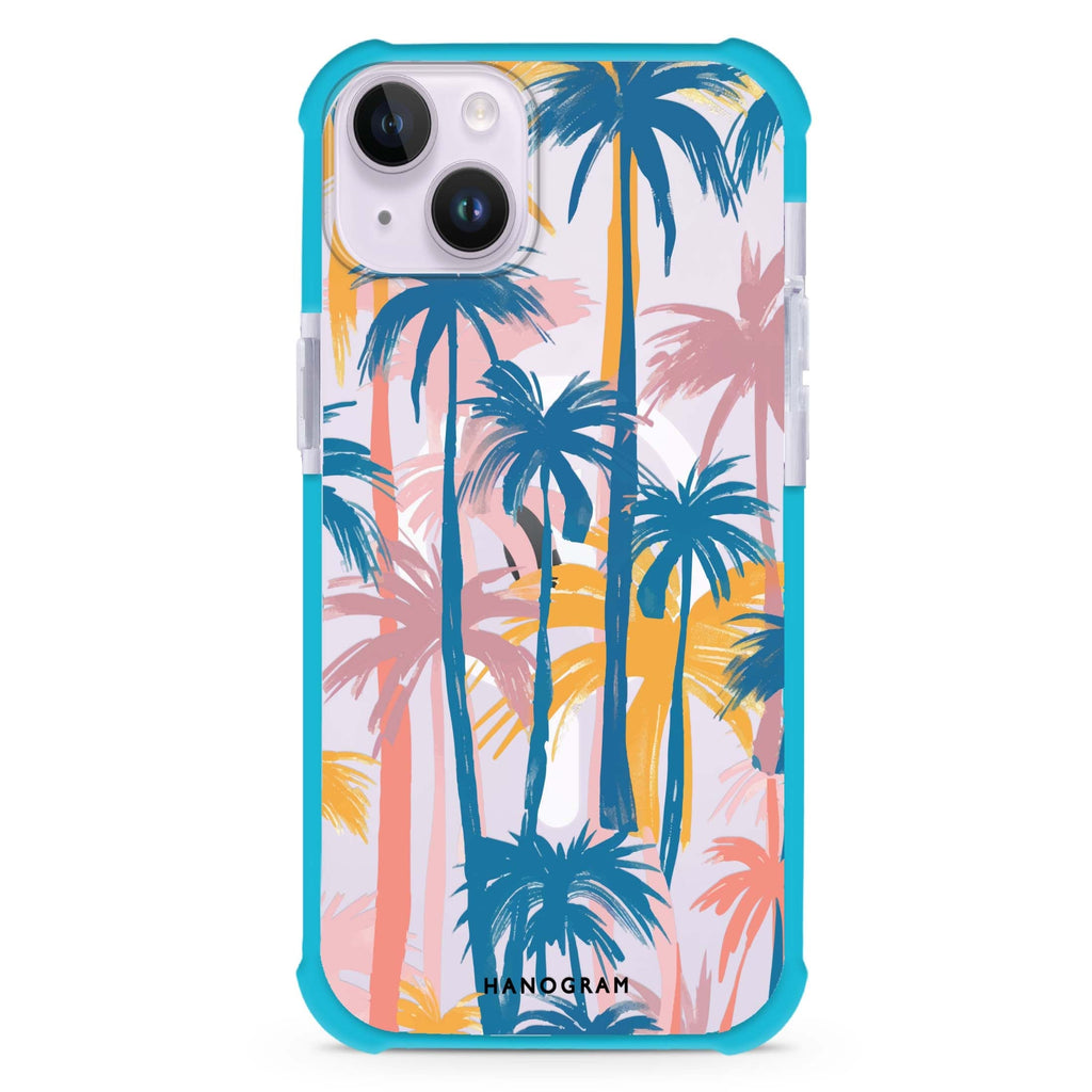 Palm Paradise iPhone 15 Plus Magsafe 兼容超強防摔保護殼
