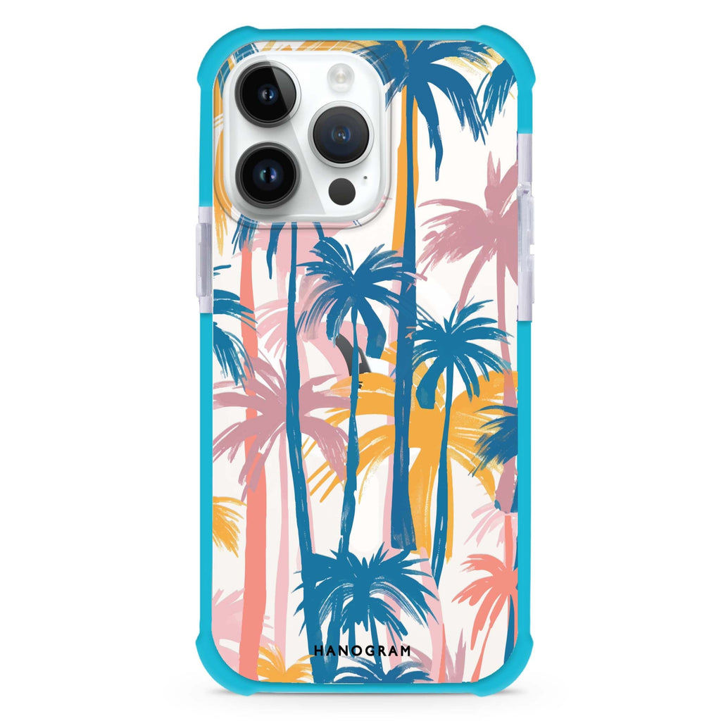 Palm Paradise iPhone Magsafe 兼容超強防摔保護殼