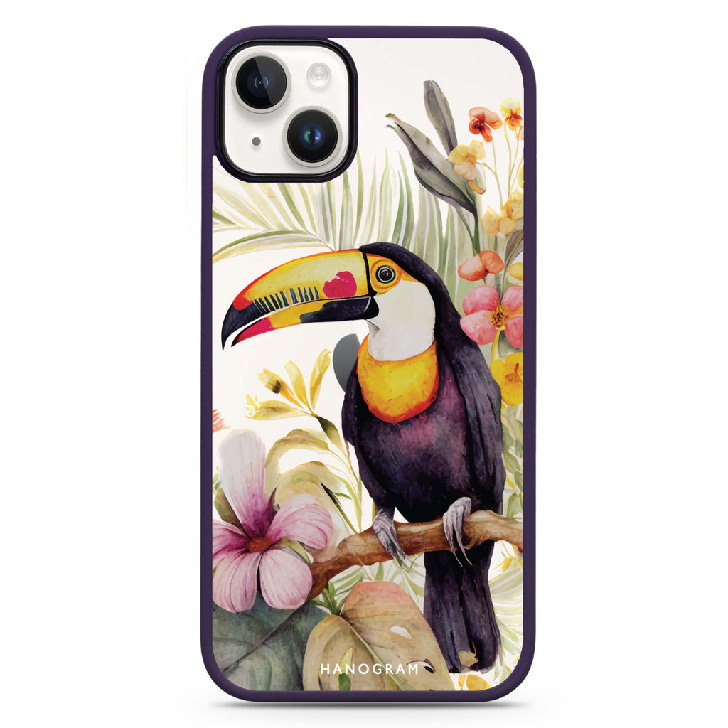 Tropical bird iPhone 15 Plus 防衝擊保護殼