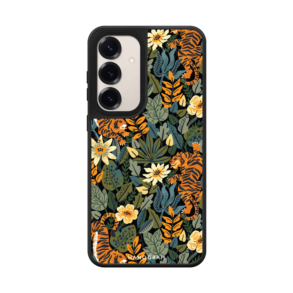 Tiger & Floral 鏡面手機殼