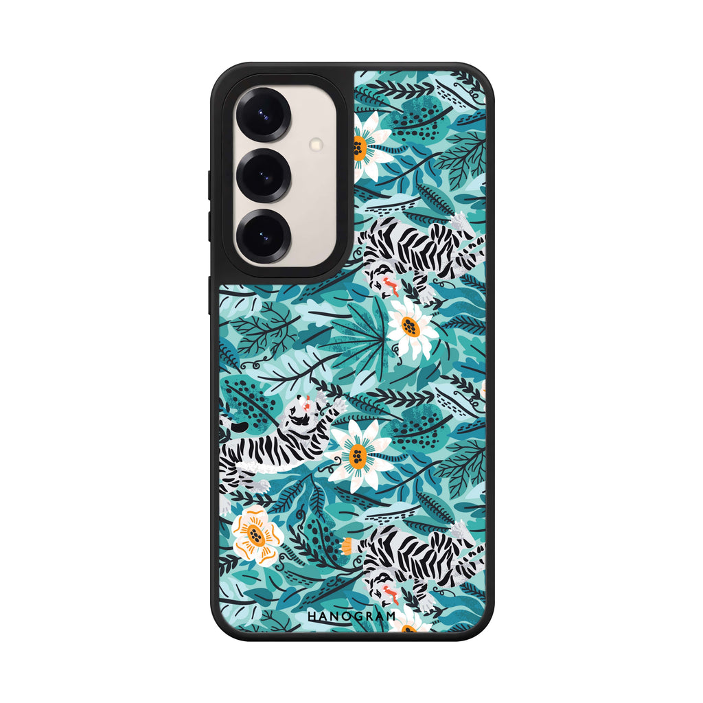 Tiger & Floral 鏡面手機殼
