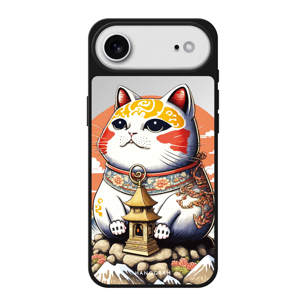 Cat with Fuji Mountain 鏡面手機殼