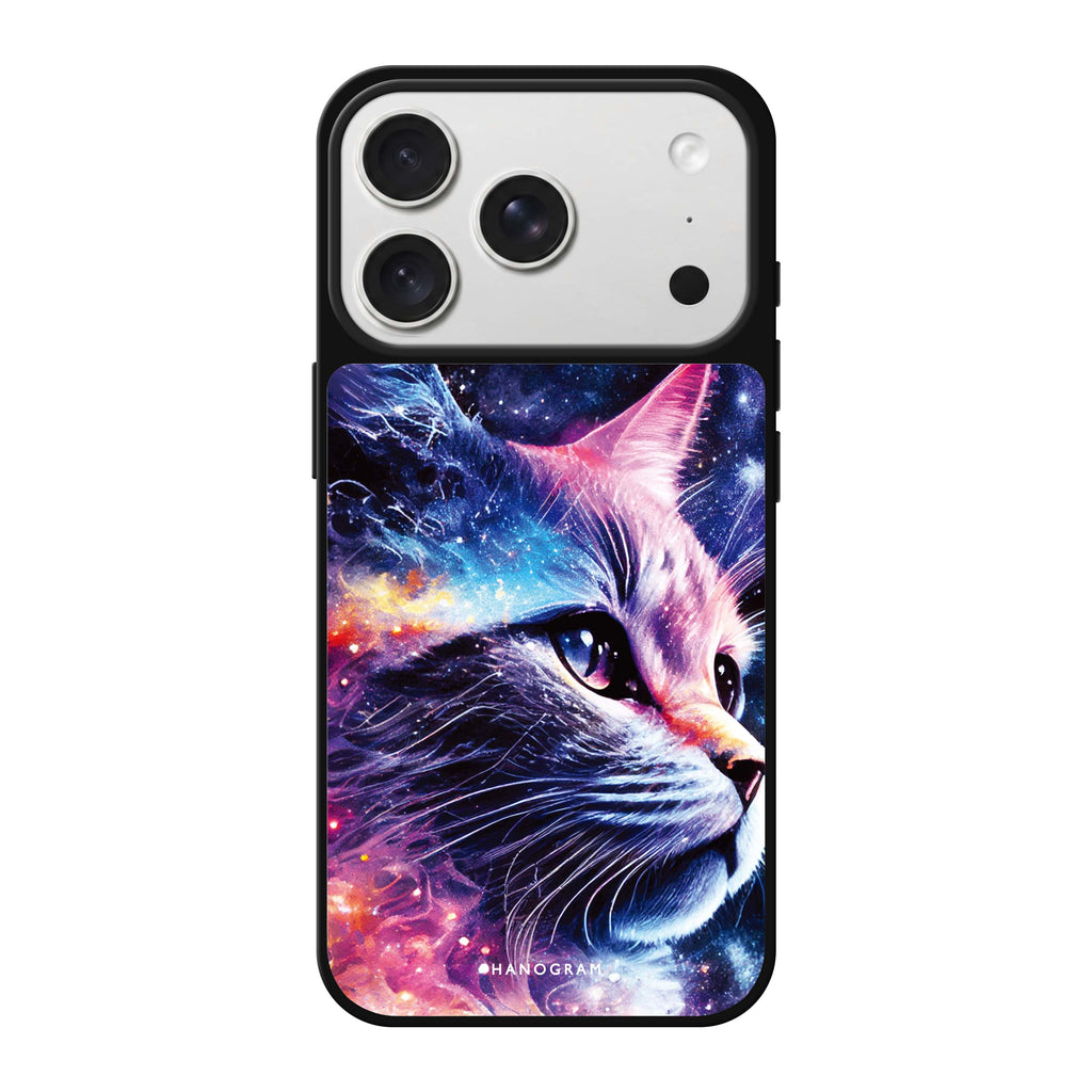 Galaxy Cat 鏡面手機殼