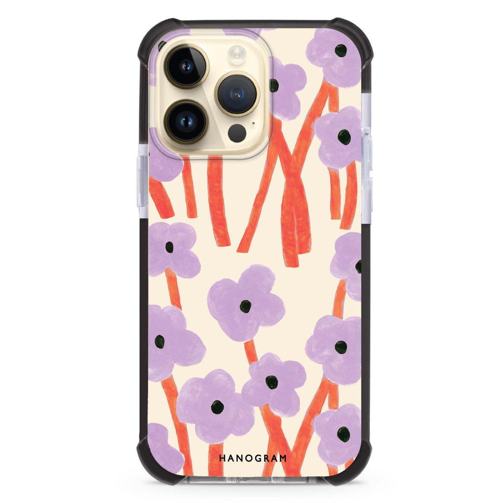 Floral iPhone Magsafe 兼容超強防摔保護殼