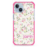 Floral Rain iPhone 15 Plus Magsafe 兼容超強防摔保護殼