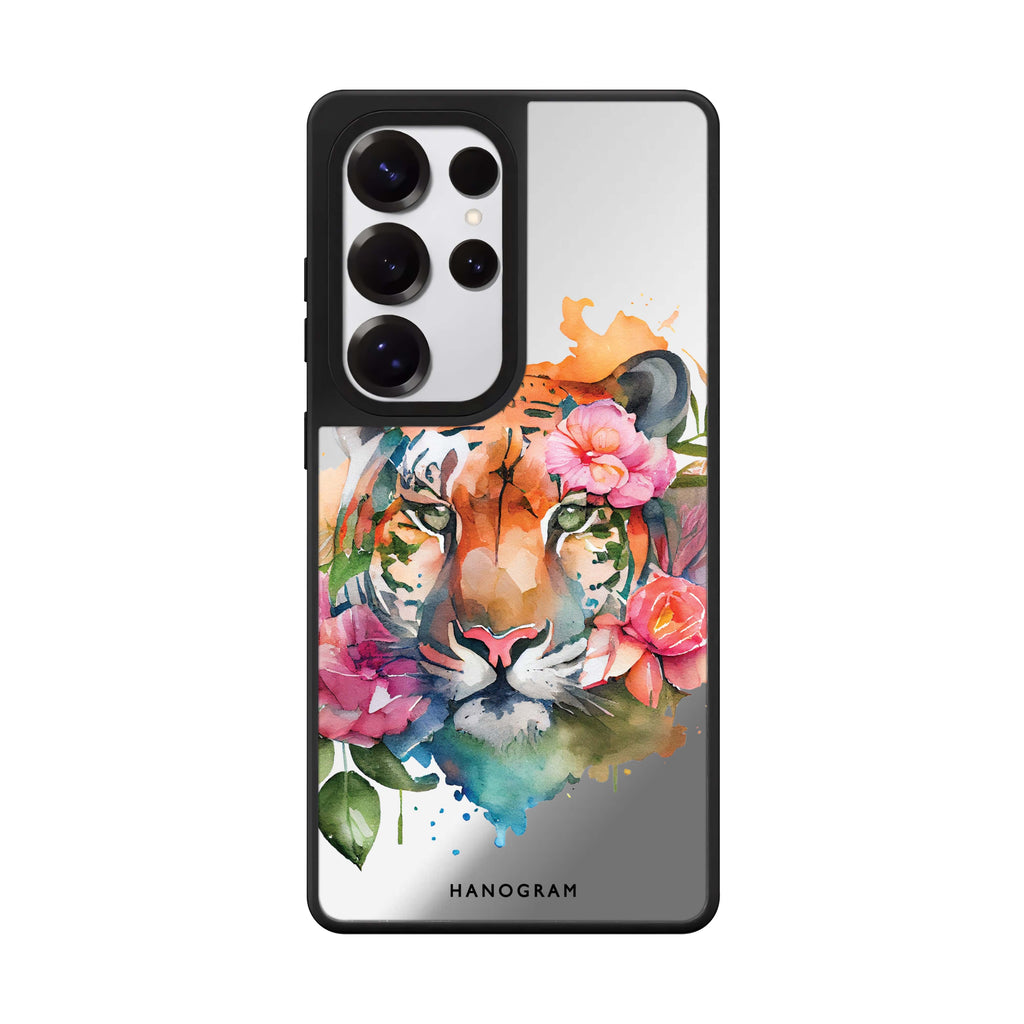 Floral Tiger 鏡面手機殼