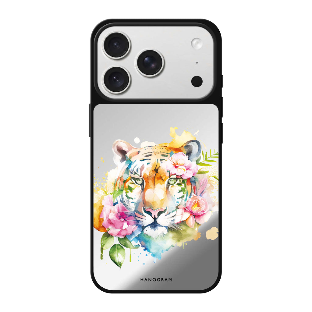 Floral Tiger 鏡面手機殼