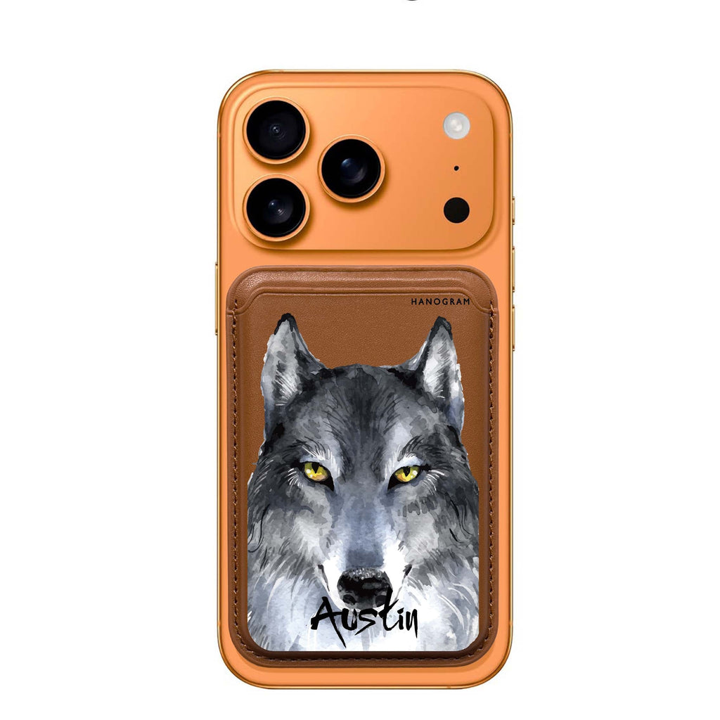 Snow Wolf Magsafe 卡套