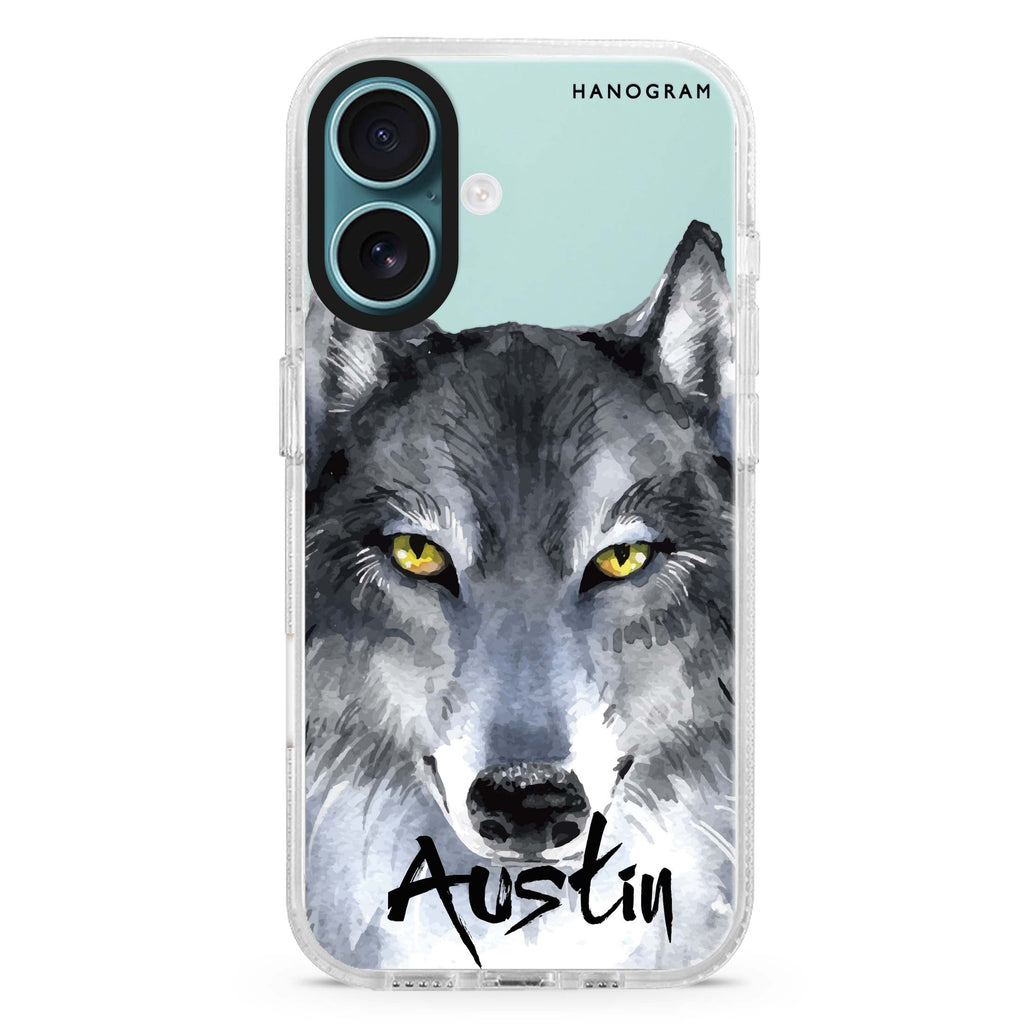 Snow Wolf Magsafe 兼容水晶透明保護殼