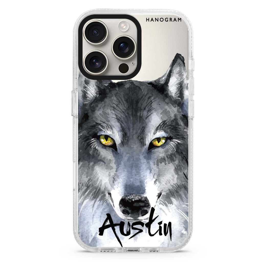 Snow Wolf iPhone 16 Pro & 16 Pro Max Case - Personalized and Stylish Protection