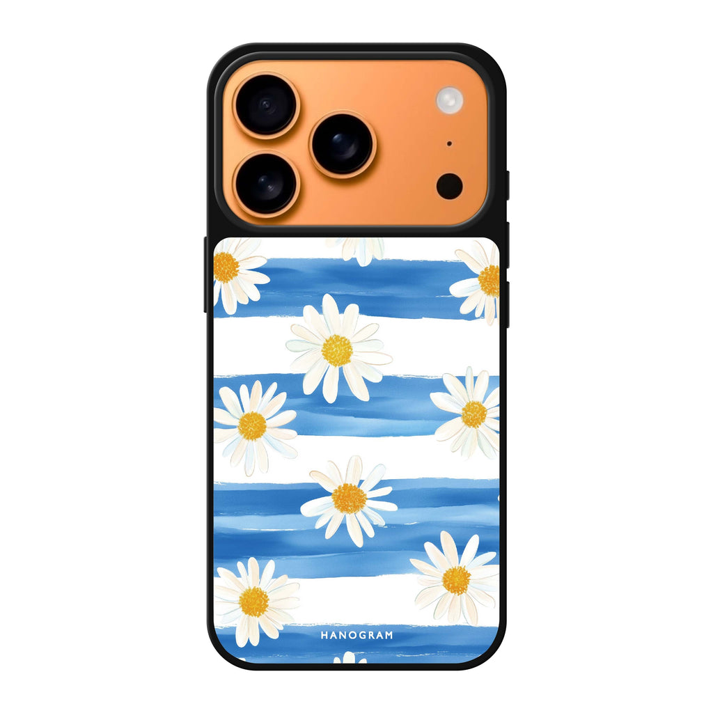 Daisy Lines 花卉 iPhone 17 Pro Max 鏡面手機殼主圖