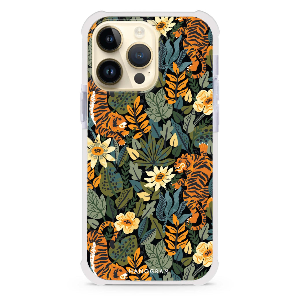 Tiger & Floral 超強防摔保護殼