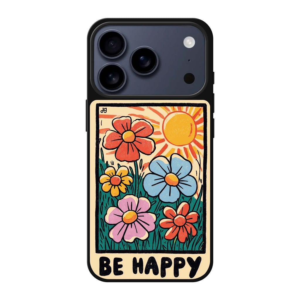 Happy Garden 花卉 iPhone 17 Pro Max 鏡面手機殼主圖