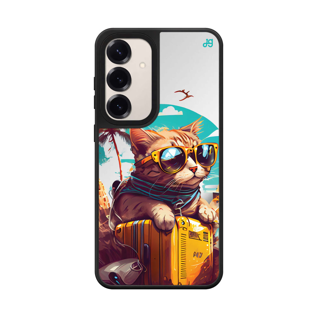 Travel Cat 鏡面手機殼