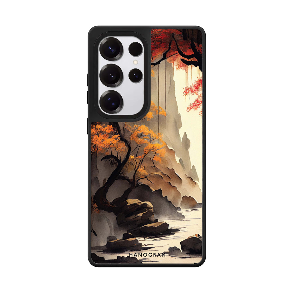 Japanese painting 鏡面手機殼