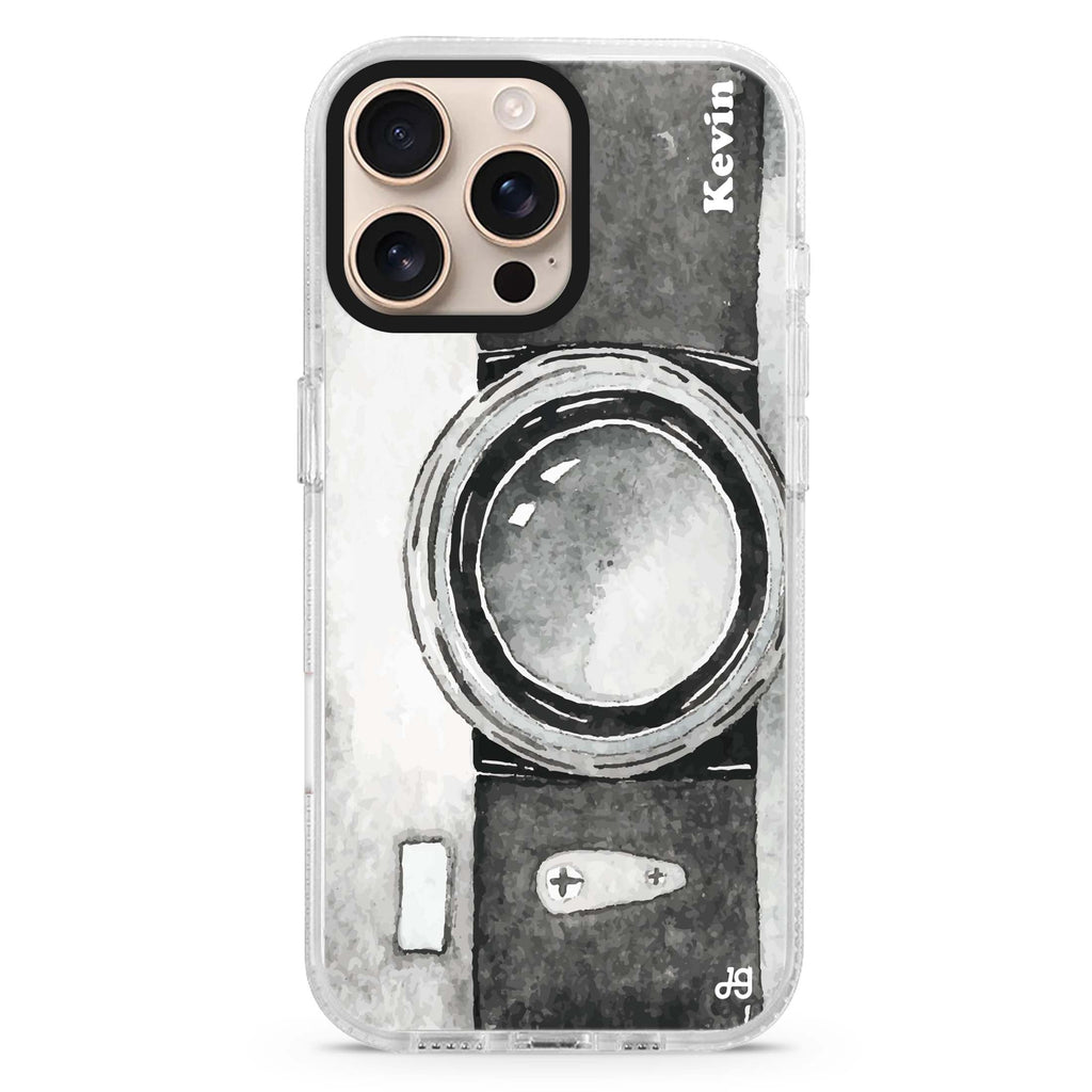 Fashion Camera Magsafe 兼容水晶透明保護殼