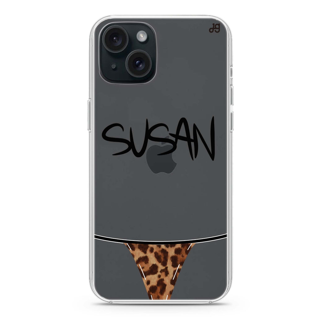 Sexy Lingerie iPhone 15 plus 水晶透明保護殼