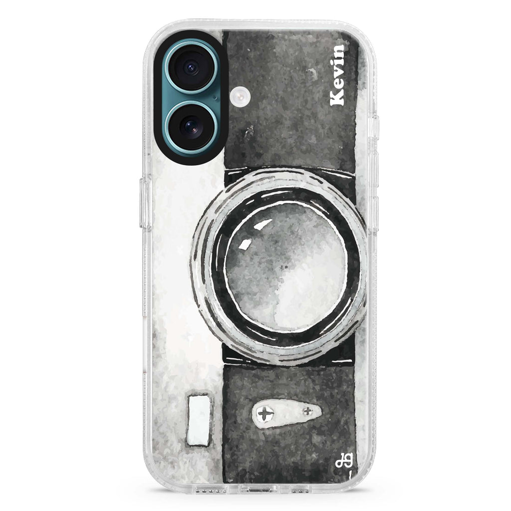 Fashion Camera Magsafe 兼容水晶透明保護殼
