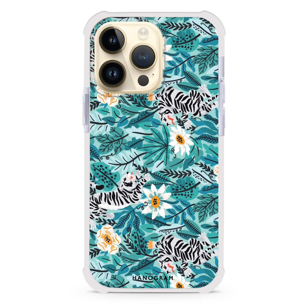 Tiger & Floral 超強防摔保護殼
