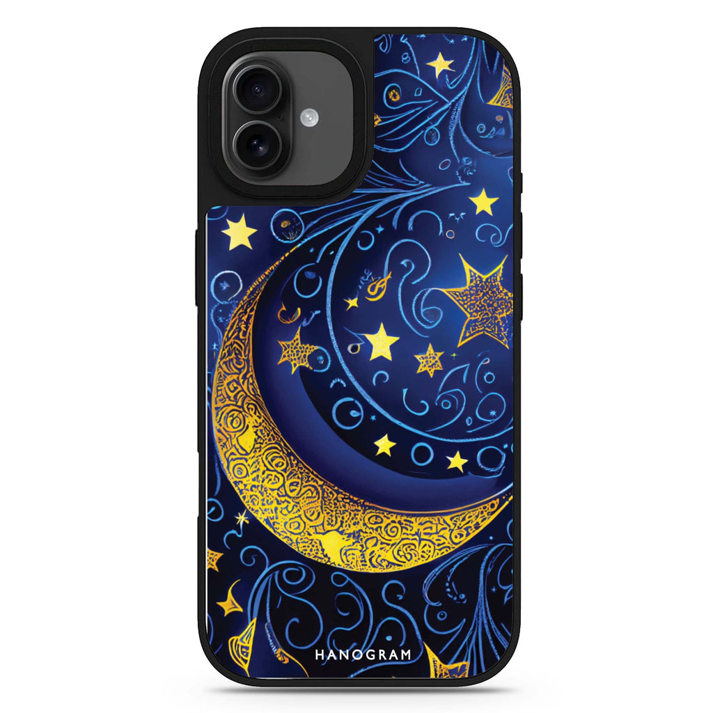 Big Moon iPhone 17 星空鏡面手機殼 主圖設計