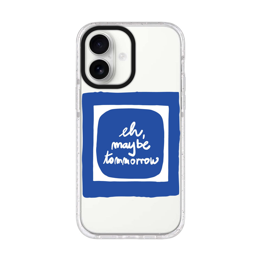 eh, maybe tomorrow iPhone 17 水晶透明保護殼正面展示