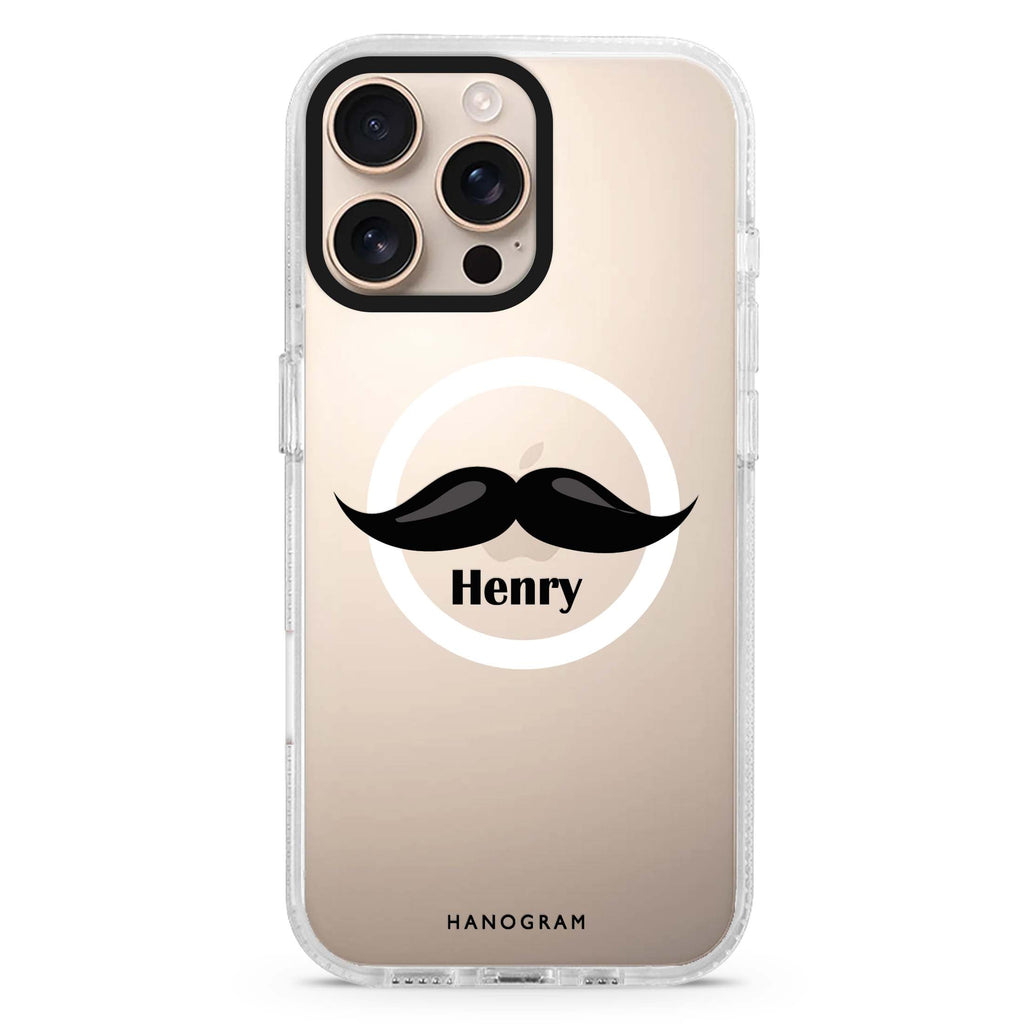 Moustache Magsafe 兼容水晶透明保護殼