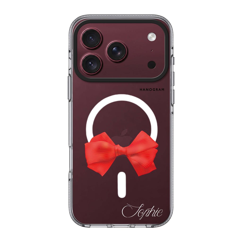 Red Bow 水晶透明保護殼