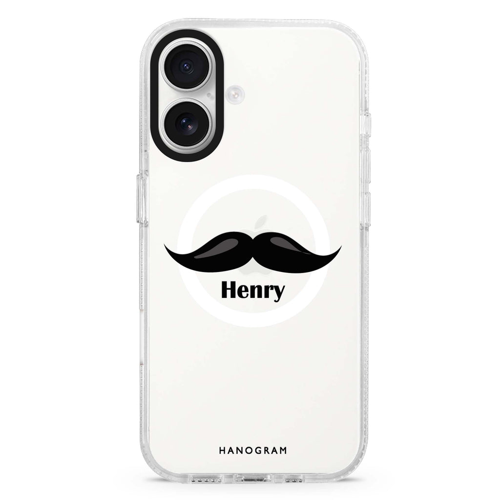Moustache Magsafe 兼容水晶透明保護殼