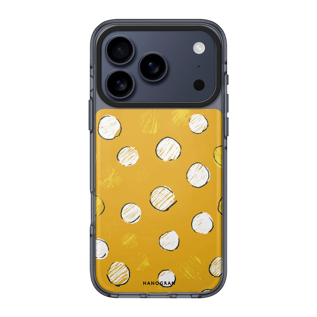 Sunny Dots iPhone 17 Pro Max MagSafe 水晶透明保護殼 太陽圖案設計 圖1