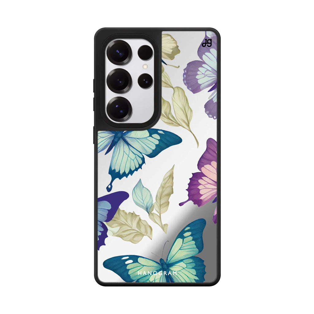 Beautiful Butterfly 鏡面手機殼