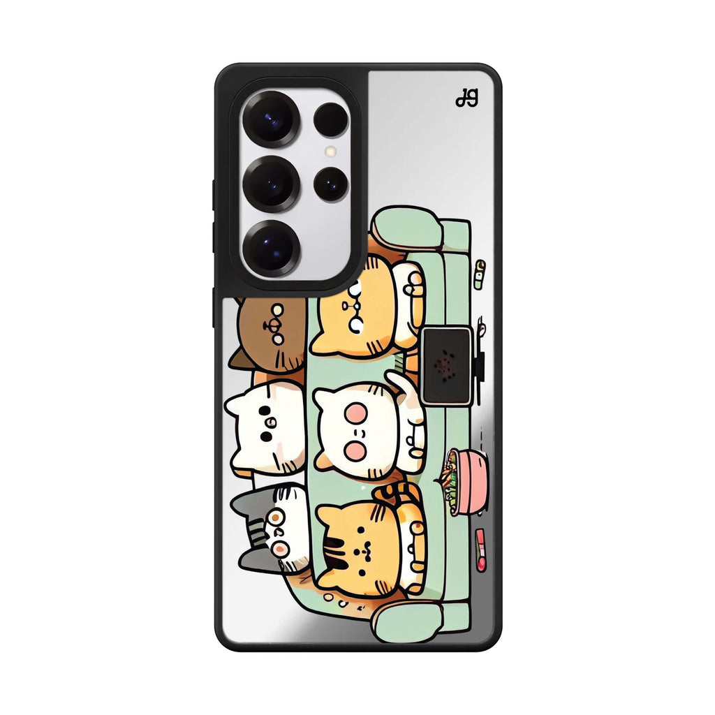 TV Cats 鏡面手機殼