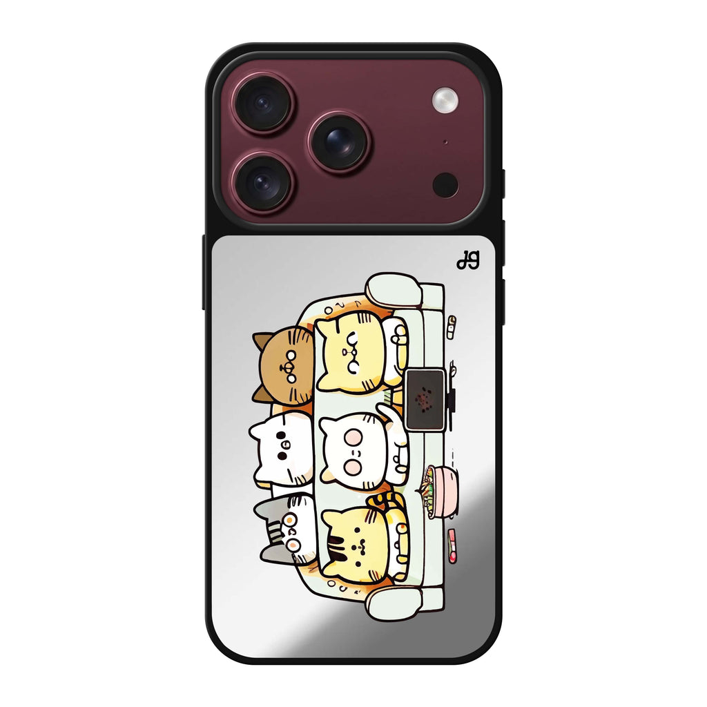 TV Cats 鏡面手機殼