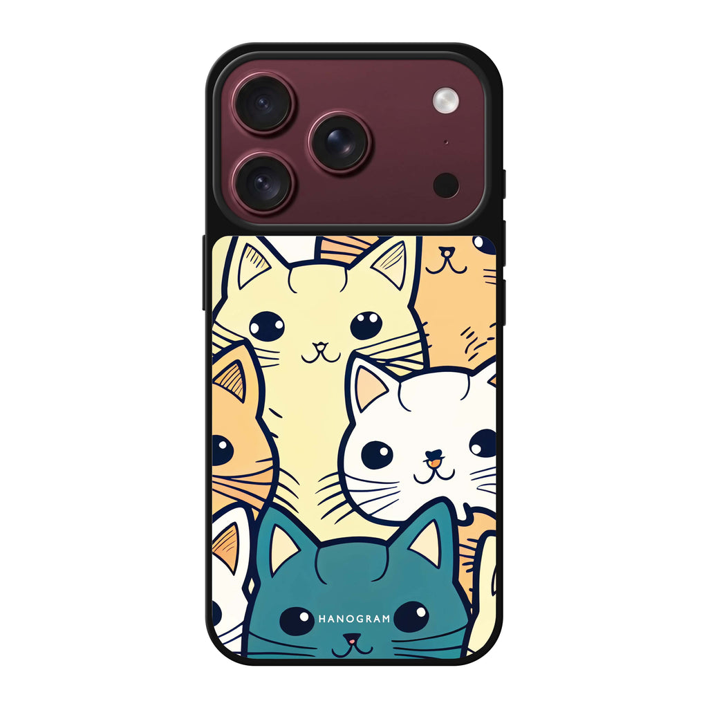 Look Cats II 鏡面手機殼