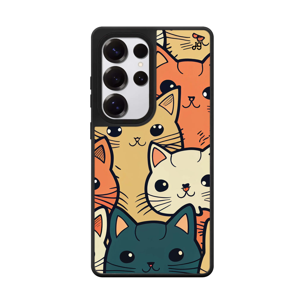 Look Cats II 鏡面手機殼