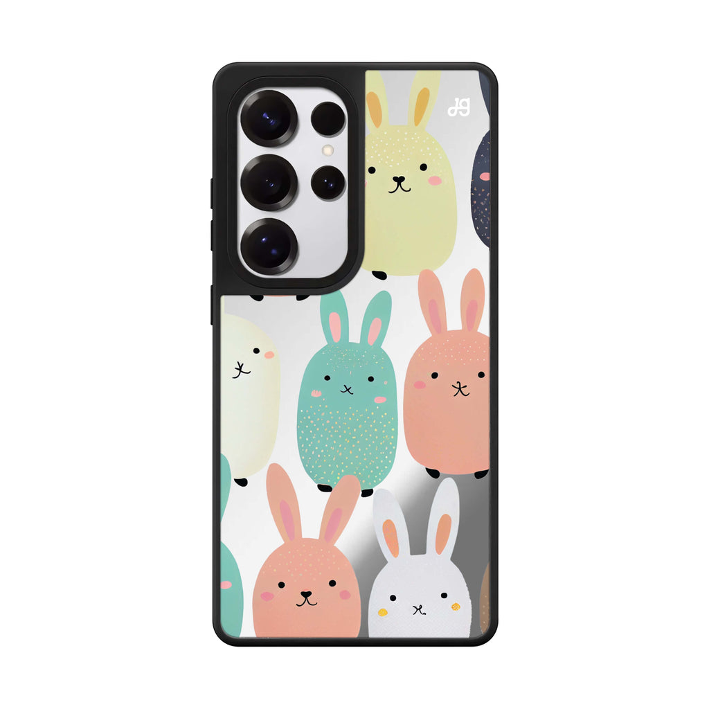 Cute Bunny 鏡面手機殼